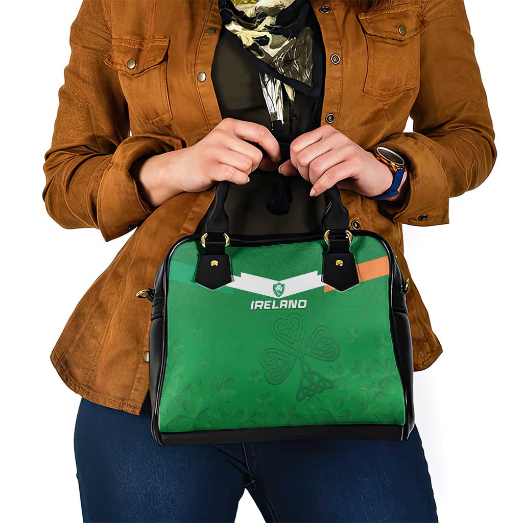 Ireland Rugby Shoulder Handbag Celtics Shamrock LT15