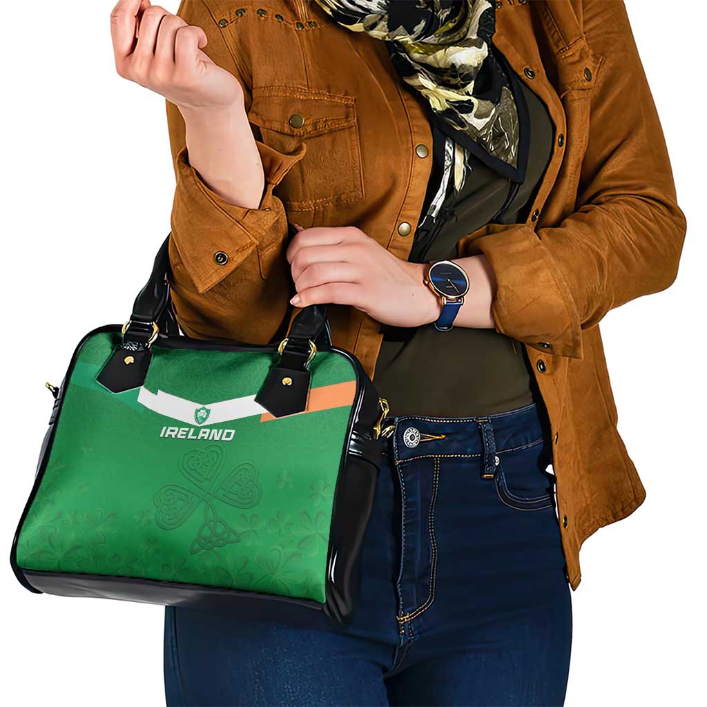 Ireland Rugby Shoulder Handbag Celtics Shamrock LT15