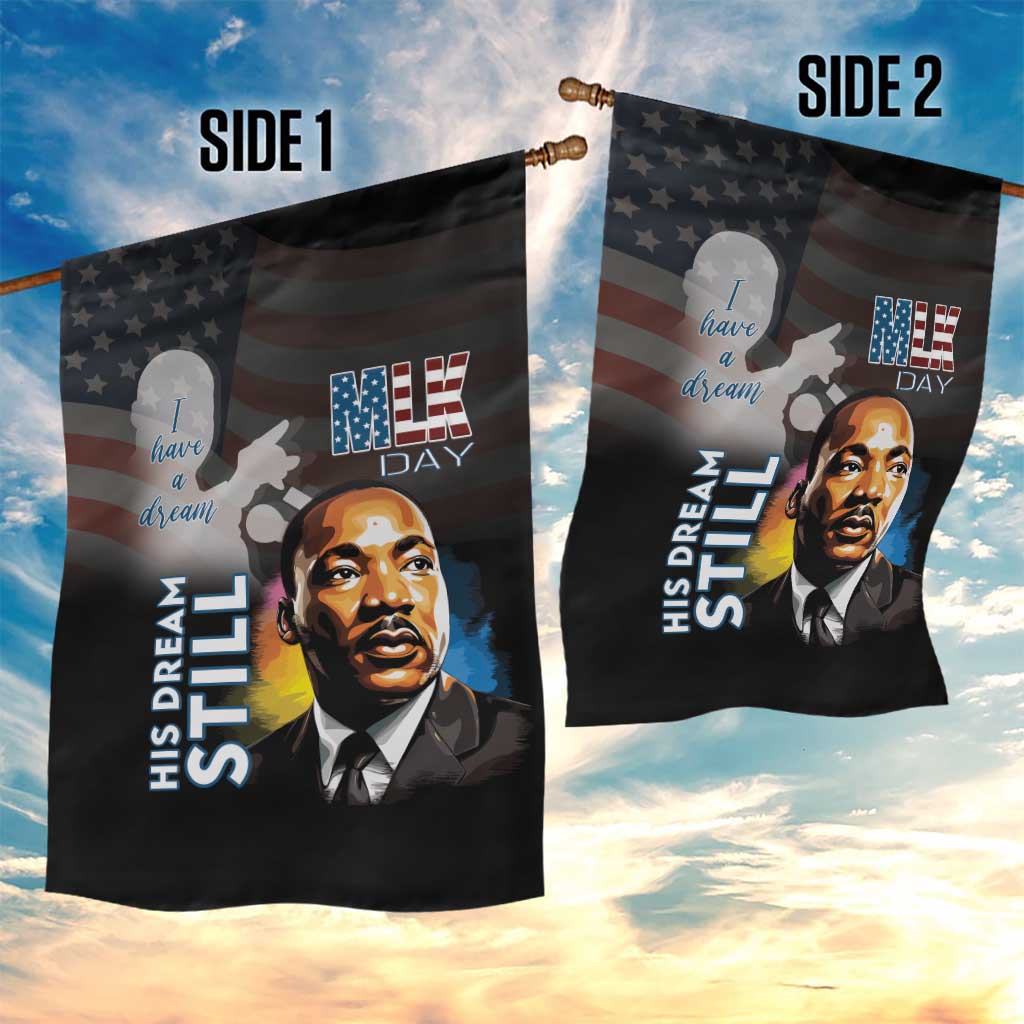 Black Americans Happy MLK Day Garden Flag I Have A Dream LT15