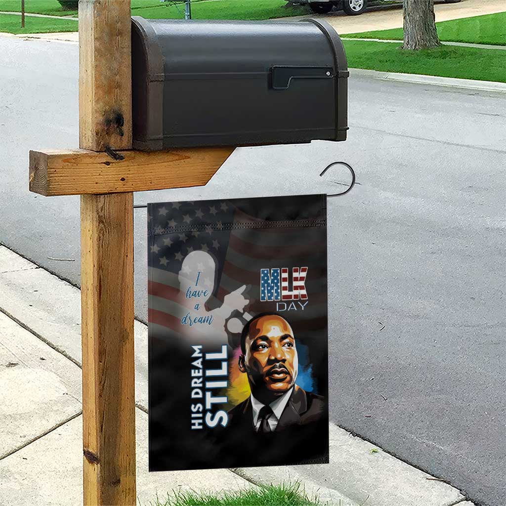 Black Americans Happy MLK Day Garden Flag I Have A Dream LT15