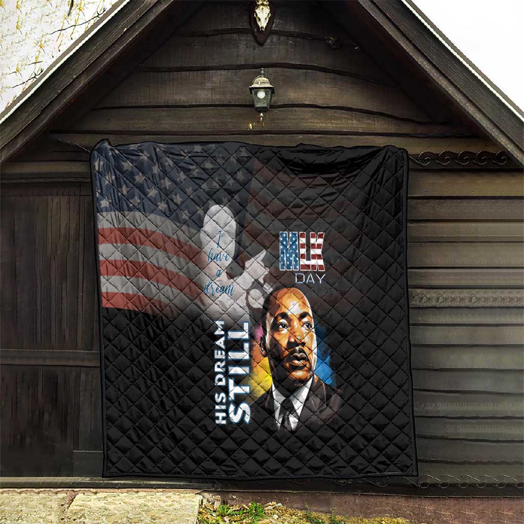 Black Americans Happy MLK Day Quilt I Have A Dream LT15