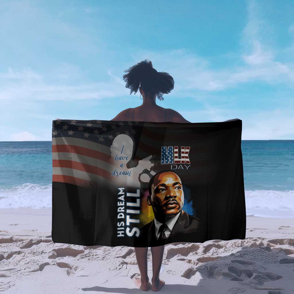 Black Americans Happy MLK Day Sarong I Have A Dream LT15