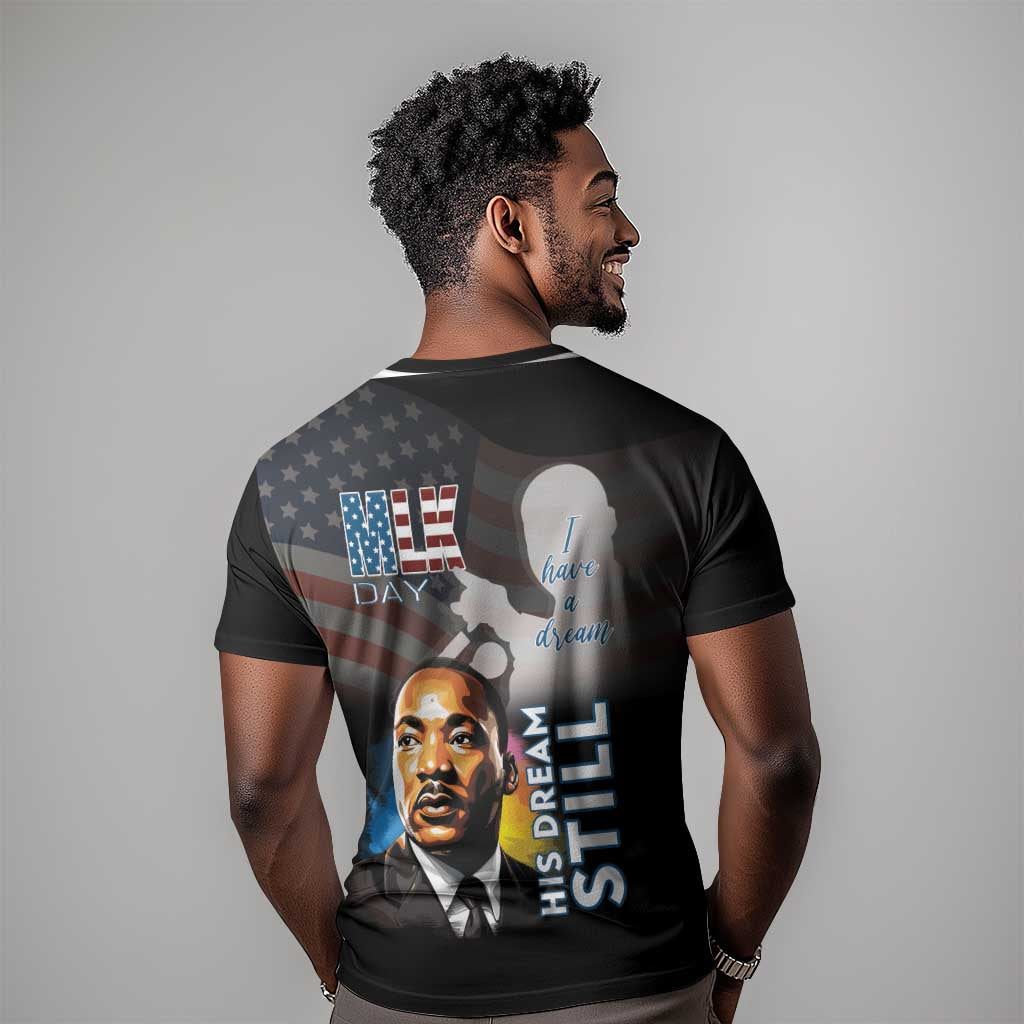 Black Americans Happy MLK Day T shirt I Have A Dream LT15