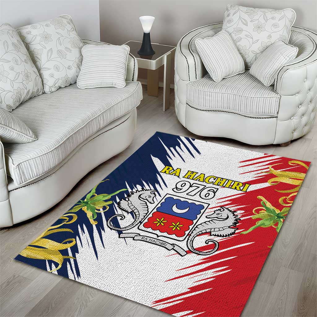 Afro Ra Hachiri 976 Area Rug Coat Of Arms France Flag Style LT15