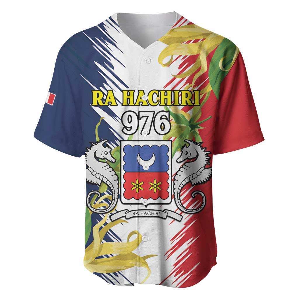 Afro Ra Hachiri 976 Baseball Jersey Coat Of Arms France Flag Style LT15