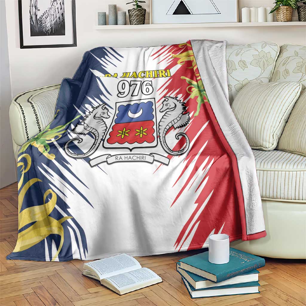 Afro Ra Hachiri 976 Blanket Coat Of Arms France Flag Style LT15