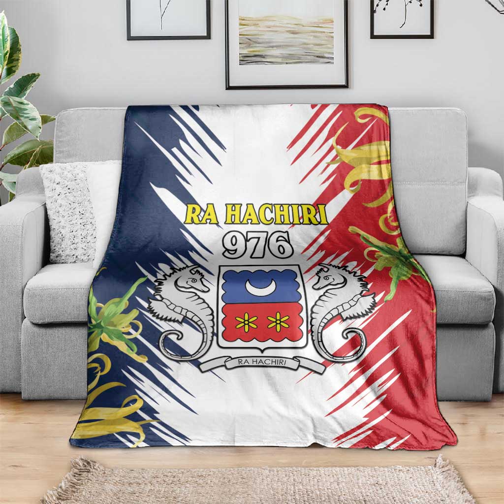 Afro Ra Hachiri 976 Blanket Coat Of Arms France Flag Style LT15