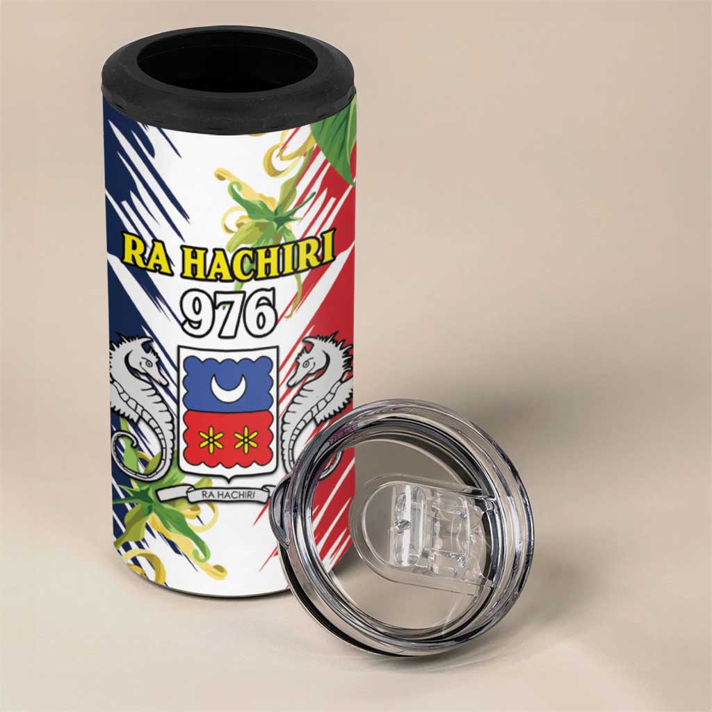 Afro Ra Hachiri 976 4 in 1 Can Cooler Tumbler Coat Of Arms France Flag Style LT15