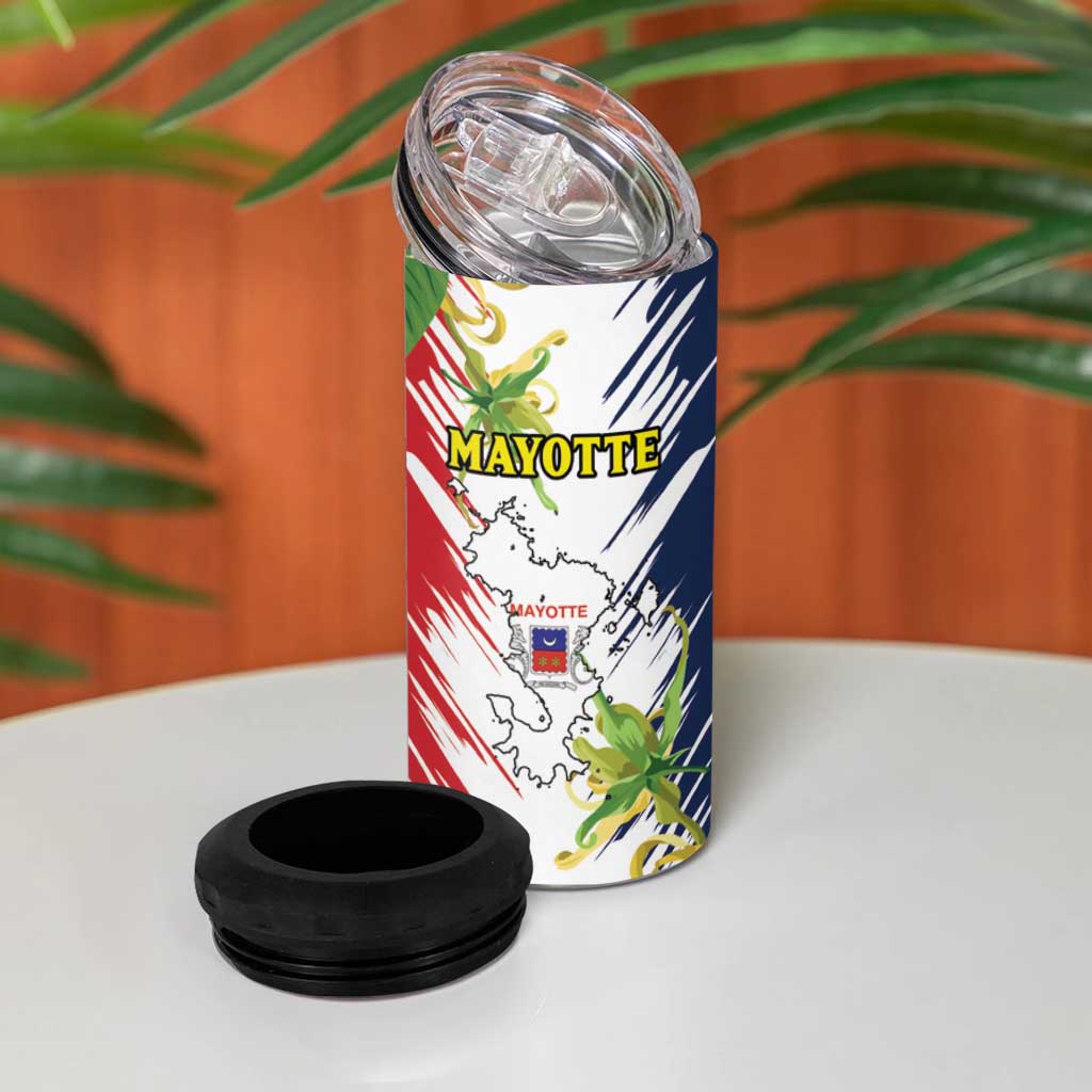 Afro Ra Hachiri 976 4 in 1 Can Cooler Tumbler Coat Of Arms France Flag Style LT15