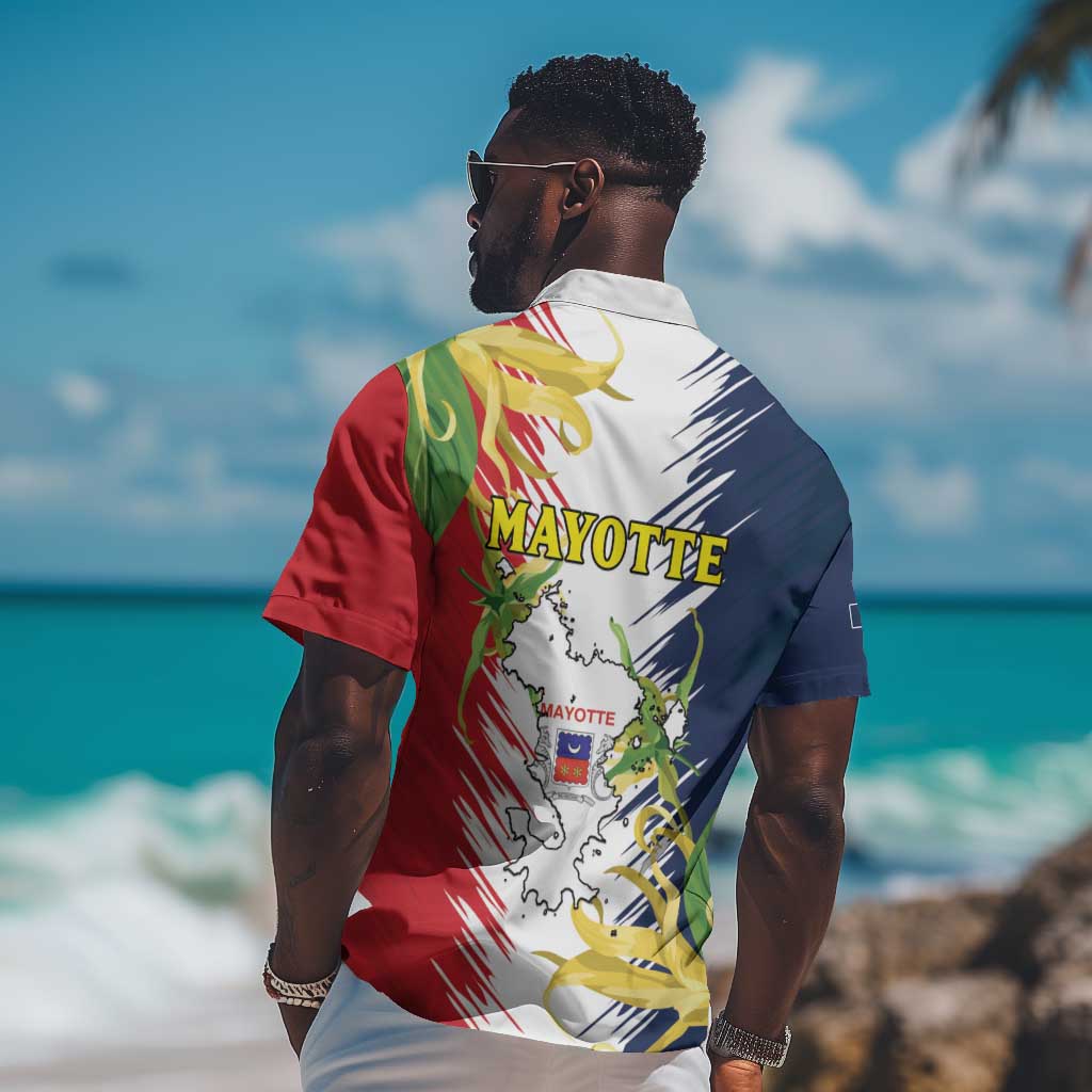 Afro Ra Hachiri 976 Hawaiian Shirt Coat Of Arms France Flag Style LT15