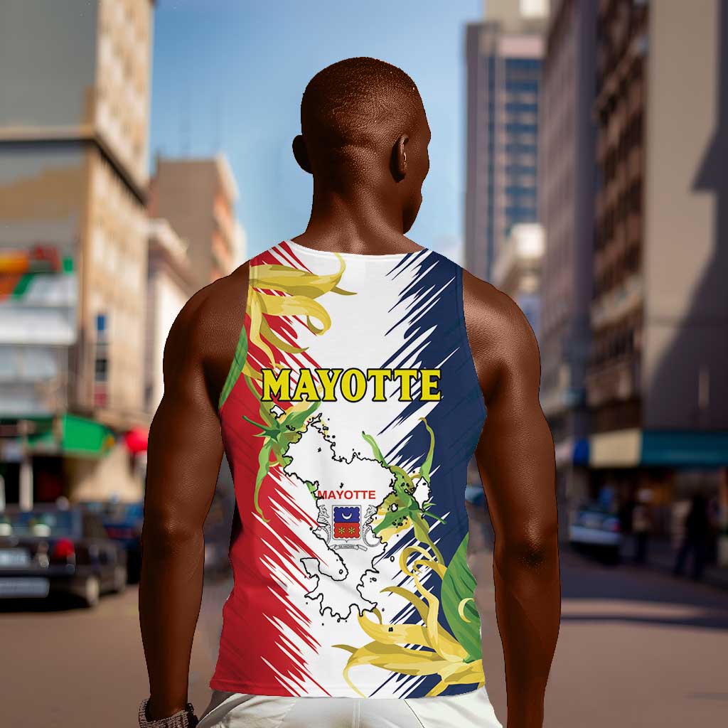 Afro Ra Hachiri 976 Men Tank Top Coat Of Arms France Flag Style LT15
