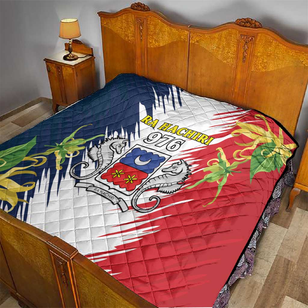 Afro Ra Hachiri 976 Quilt Coat Of Arms France Flag Style LT15