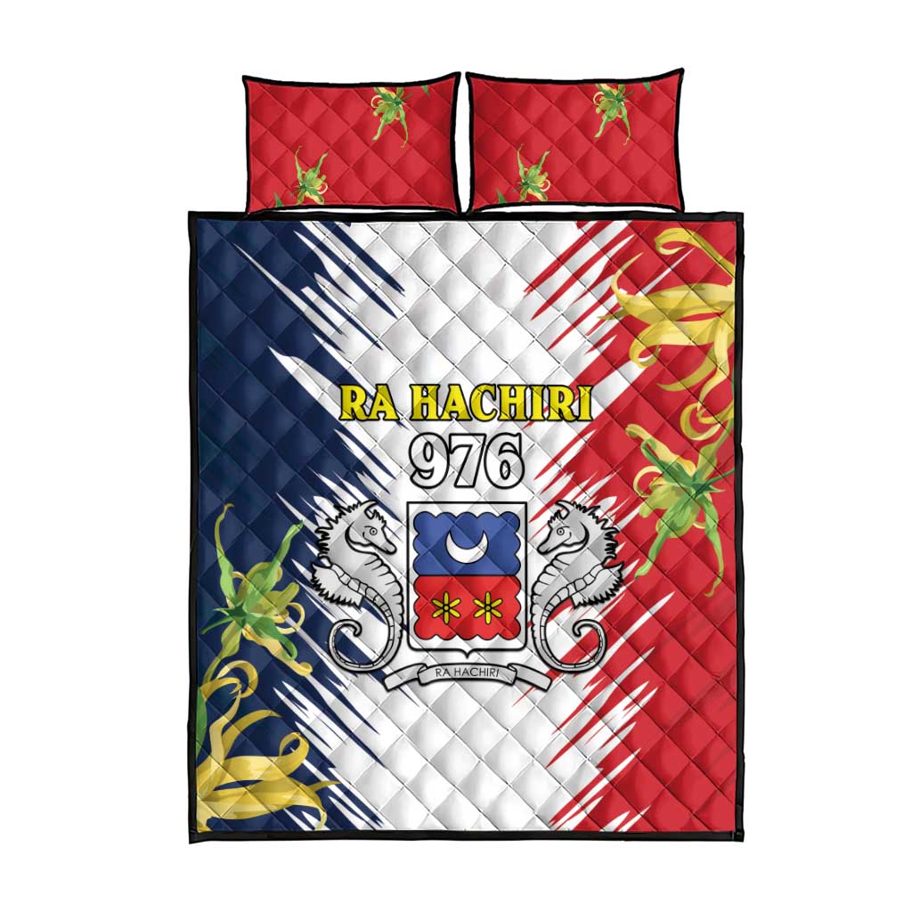 Afro Ra Hachiri 976 Quilt Bed Set Coat Of Arms France Flag Style LT15