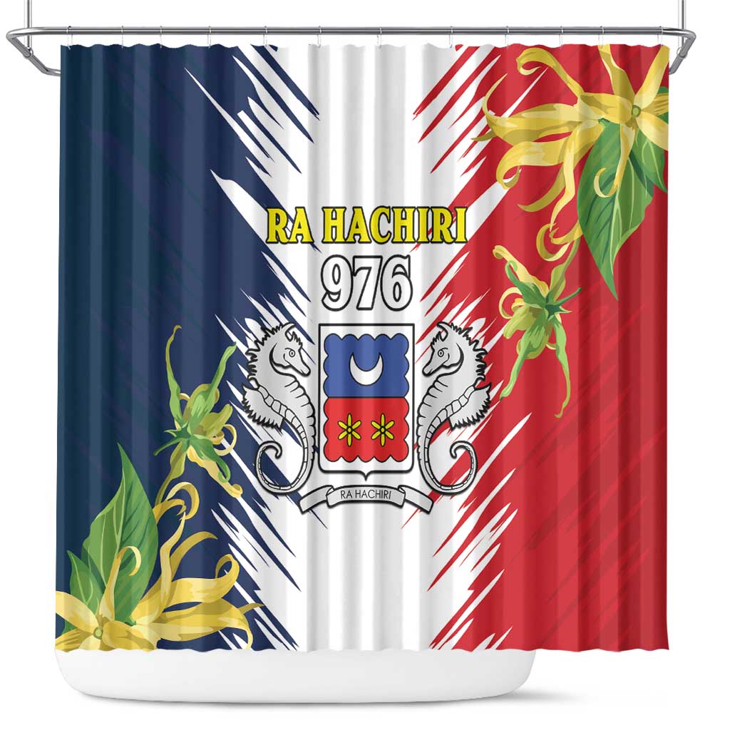 Ra Hachiri 976 Shower Curtain Coat Of Arms With Ylang Ylang LT15