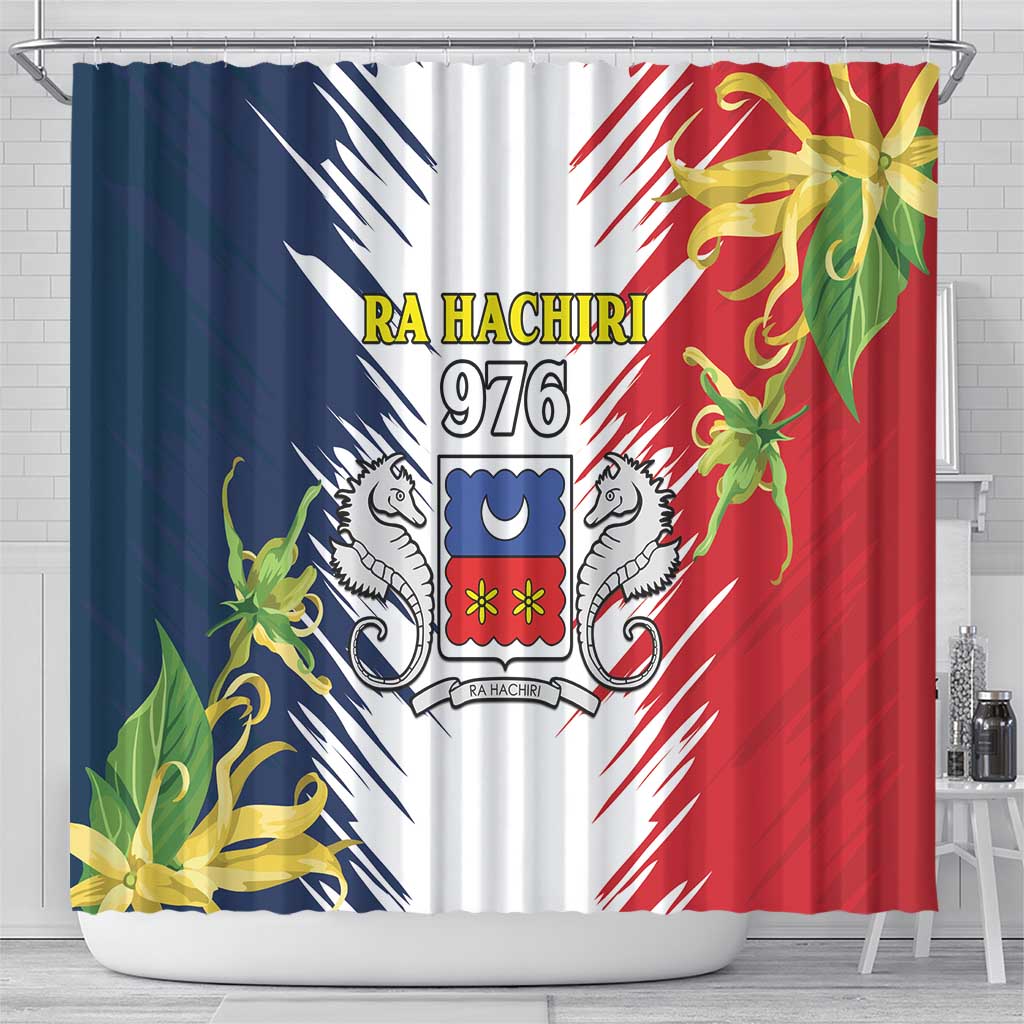 Ra Hachiri 976 Shower Curtain Coat Of Arms With Ylang Ylang LT15