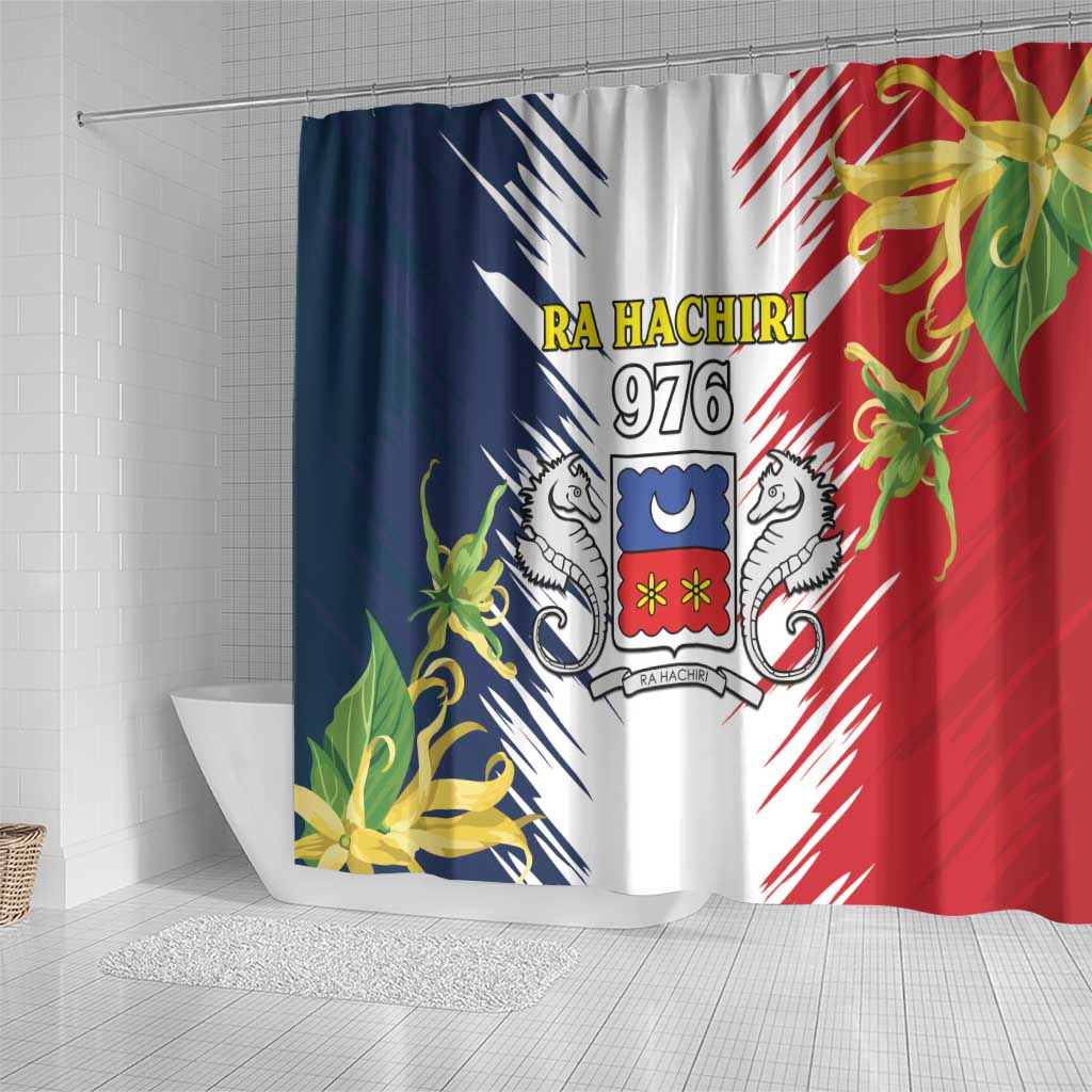 Ra Hachiri 976 Shower Curtain Coat Of Arms With Ylang Ylang LT15