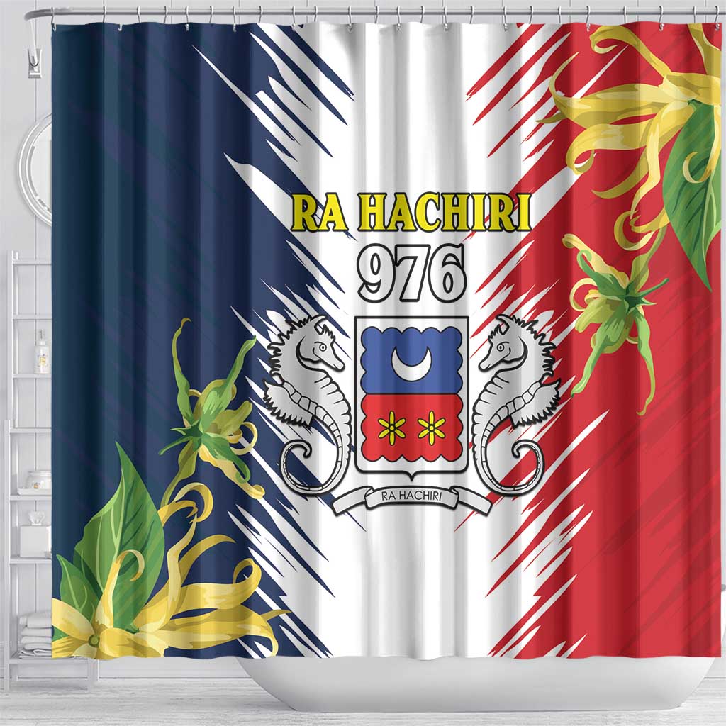 Ra Hachiri 976 Shower Curtain Coat Of Arms With Ylang Ylang LT15