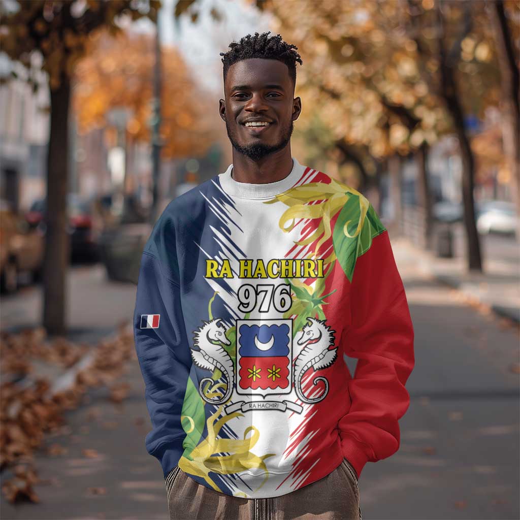 Afro Ra Hachiri 976 Sweatshirt Coat Of Arms France Flag Style LT15