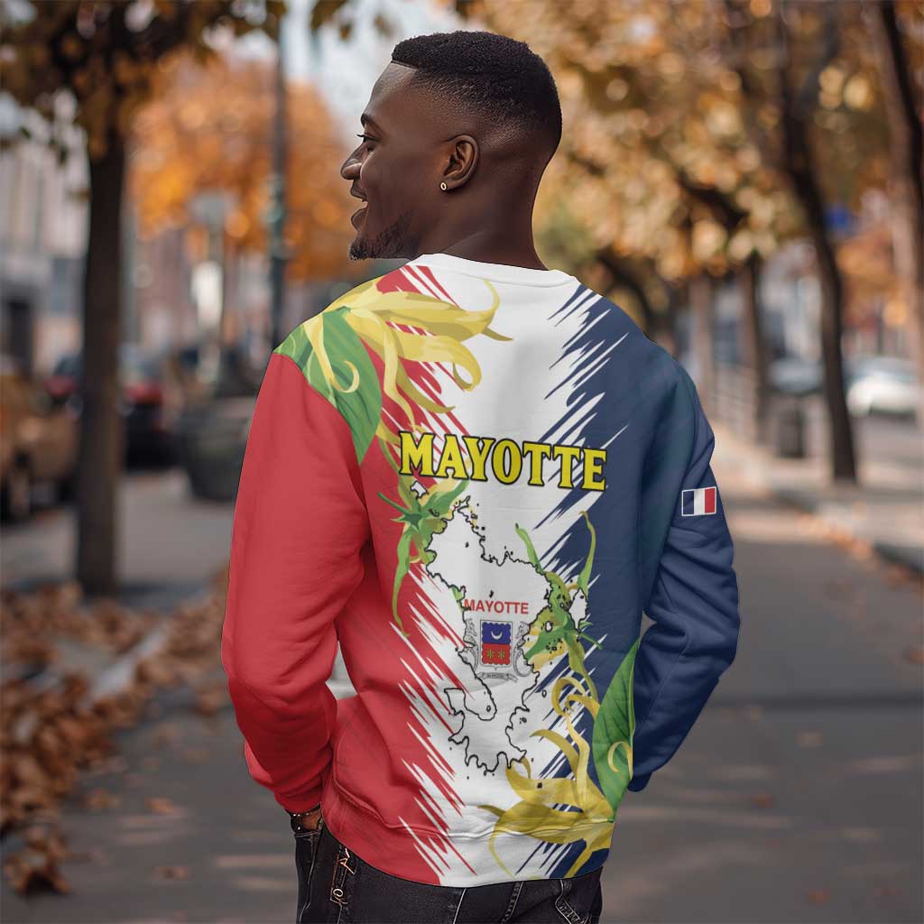 Afro Ra Hachiri 976 Sweatshirt Coat Of Arms France Flag Style LT15