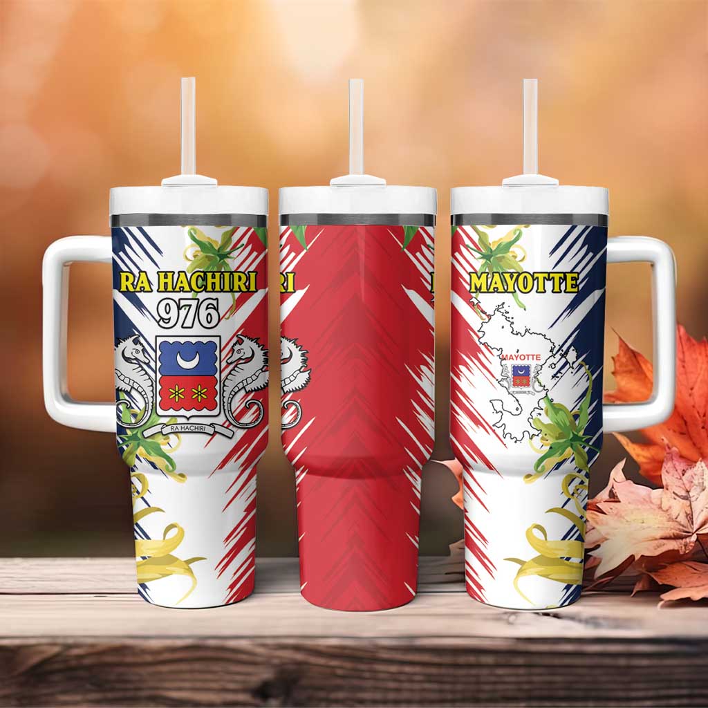 Afro Ra Hachiri 976 Tumbler With Handle Coat Of Arms France Flag Style LT15