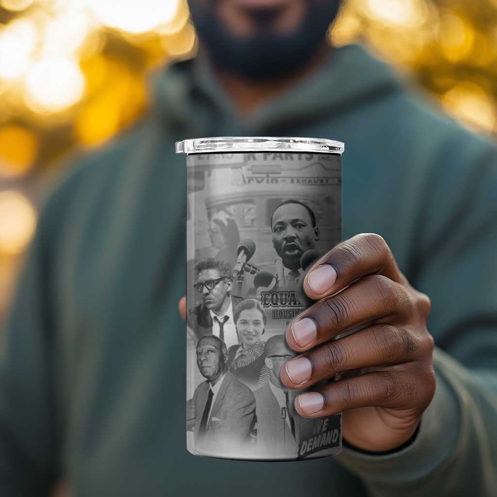 African-American History Month 4 in 1 Can Cooler Tumbler Civil Rights Leaders LT15