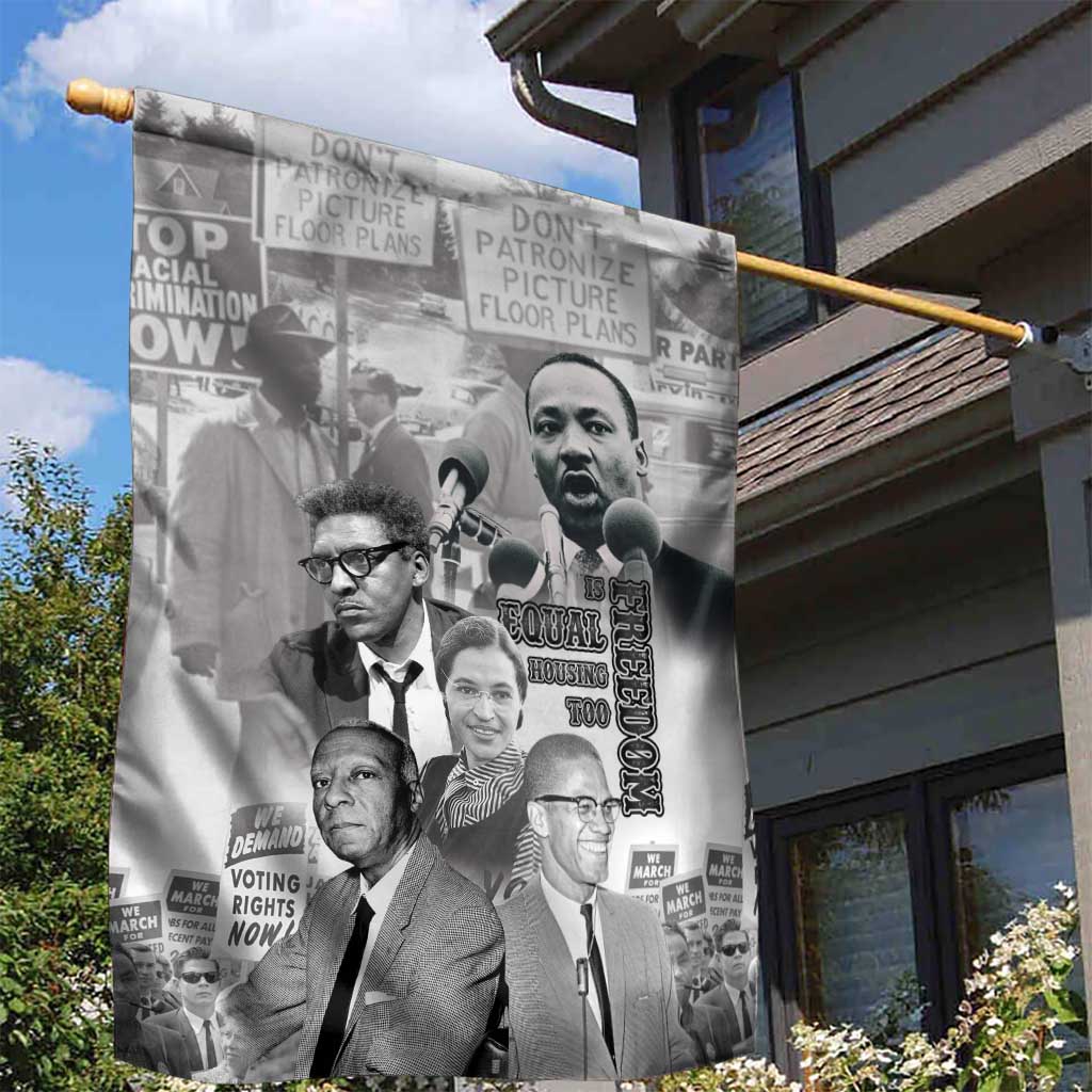 African-American History Month Garden Flag Civil Rights Leaders LT15