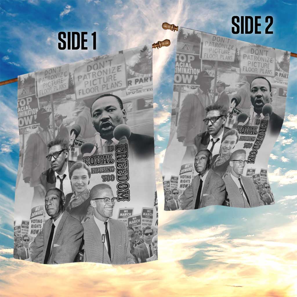 African-American History Month Garden Flag Civil Rights Leaders LT15