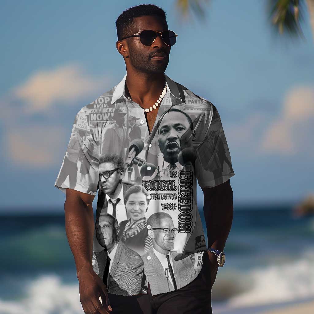 African-American History Month Hawaiian Shirt Civil Rights Leaders LT15
