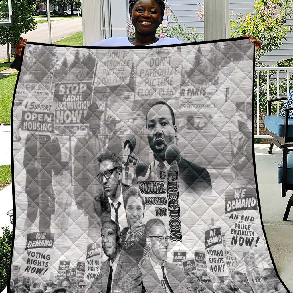 African-American History Month Quilt Civil Rights Leaders LT15