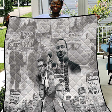 African-American History Month Quilt Civil Rights Leaders LT15