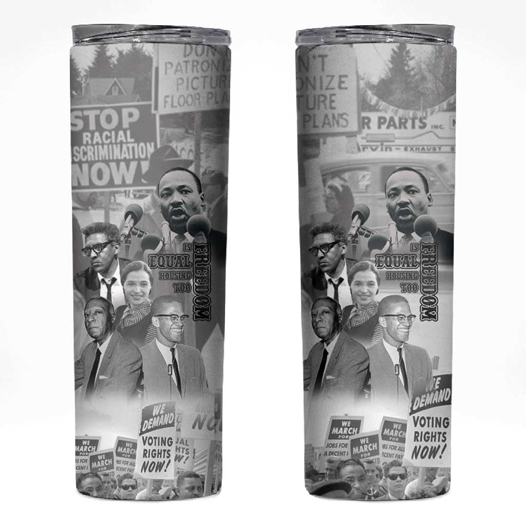 African-American History Month Skinny Tumbler Civil Rights Leaders LT15