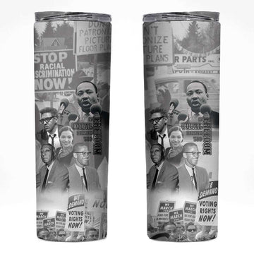 African-American History Month Skinny Tumbler Civil Rights Leaders LT15