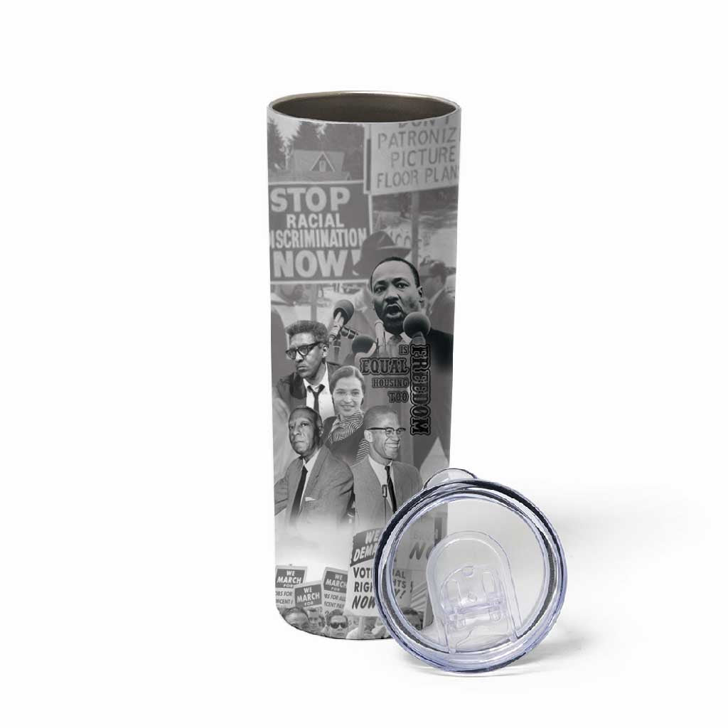 African-American History Month Skinny Tumbler Civil Rights Leaders LT15