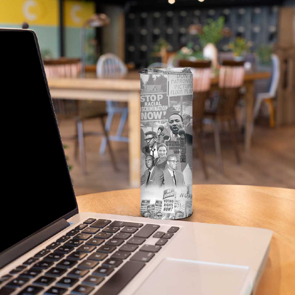 African-American History Month Skinny Tumbler Civil Rights Leaders LT15
