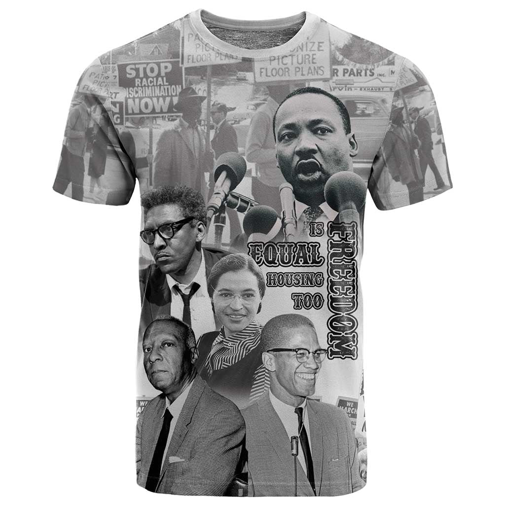 African-American History Month T shirt Civil Rights Leaders LT15