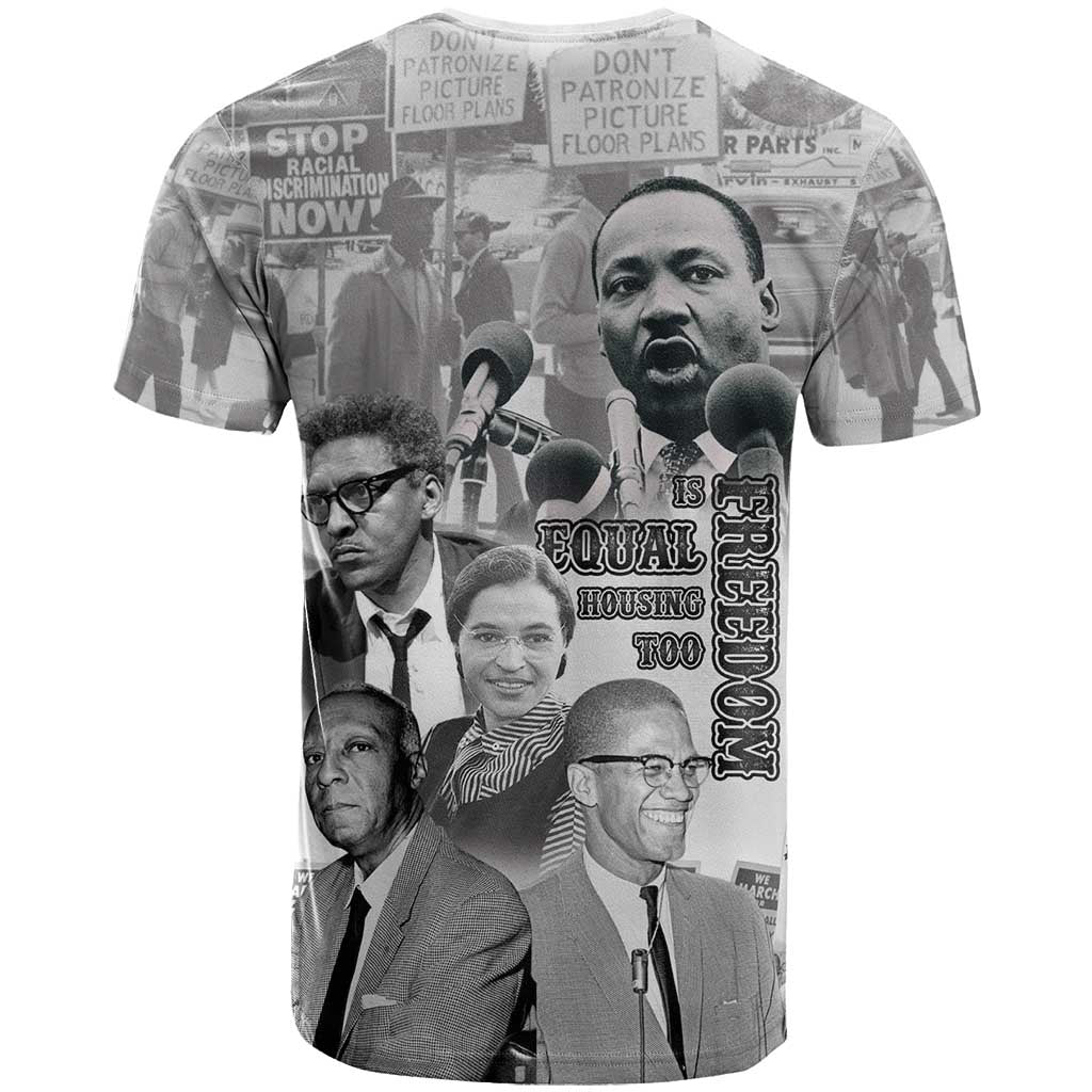 African-American History Month T shirt Civil Rights Leaders LT15