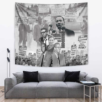 African-American History Month Tapestry Civil Rights Leaders LT15