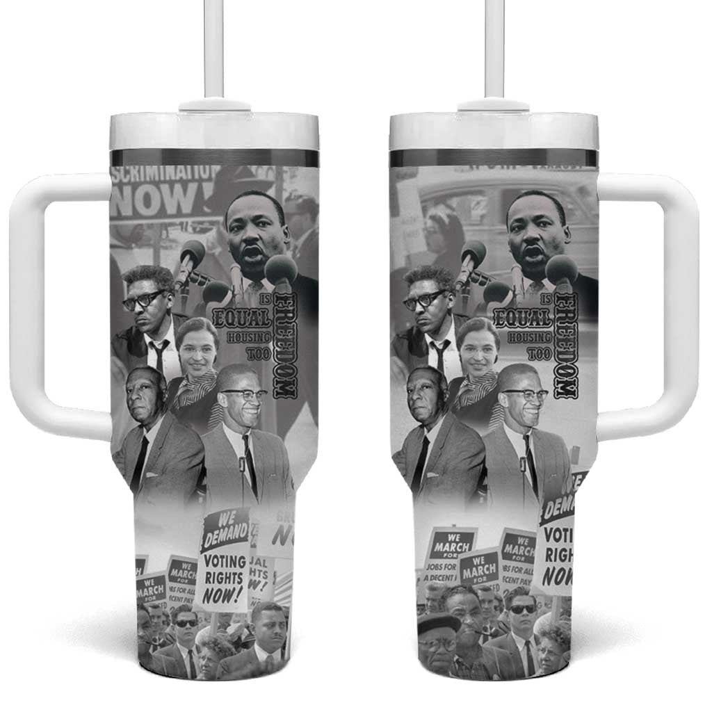 African-American History Month Tumbler With Handle Civil Rights Leaders LT15