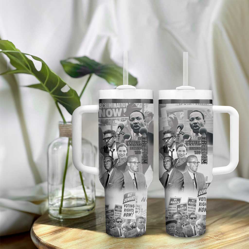 African-American History Month Tumbler With Handle Civil Rights Leaders LT15