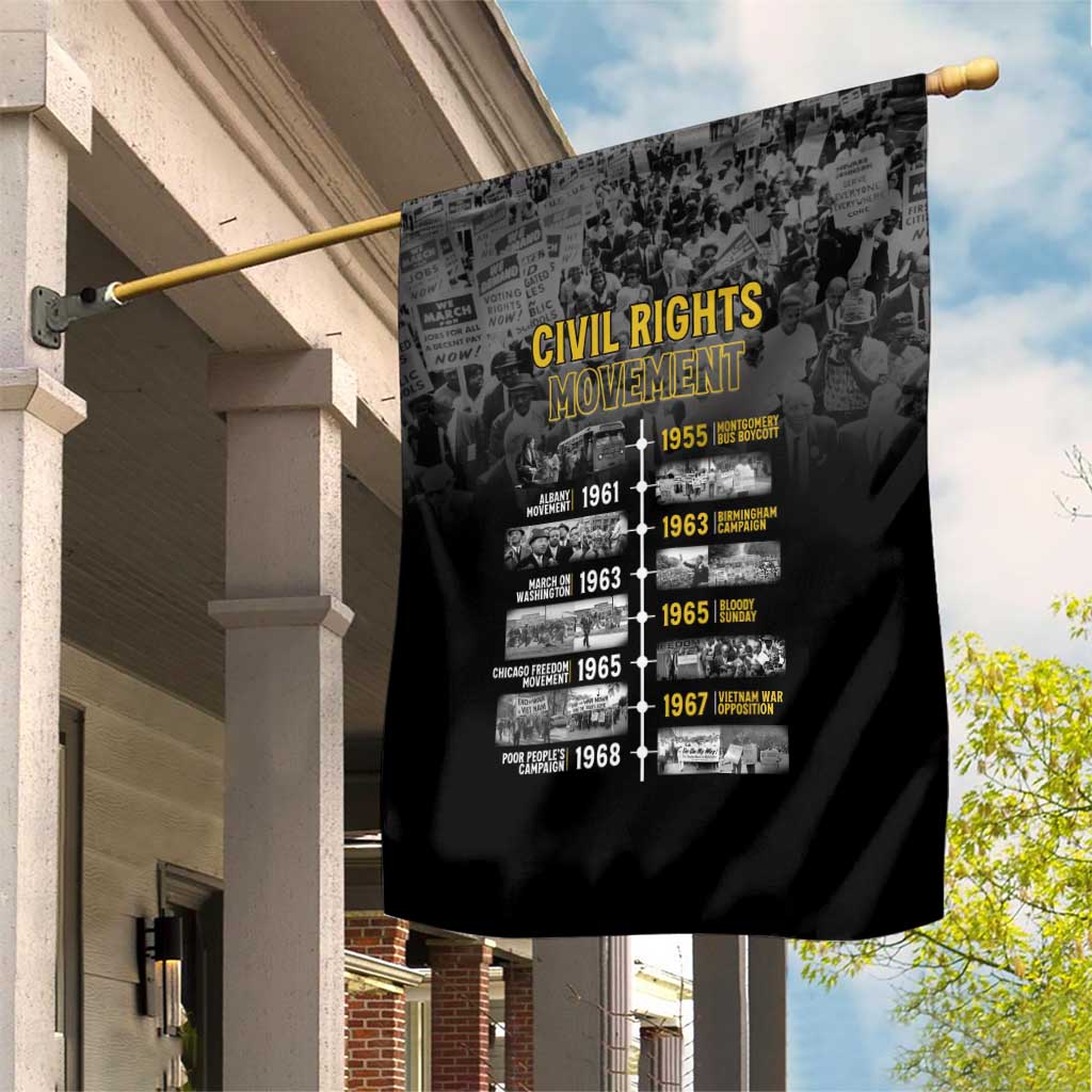 African-American History Month Garden Flag Civil Rights Movement LT15
