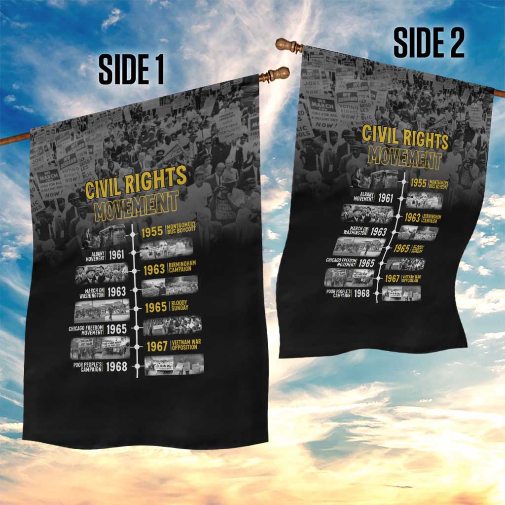 African-American History Month Garden Flag Civil Rights Movement LT15