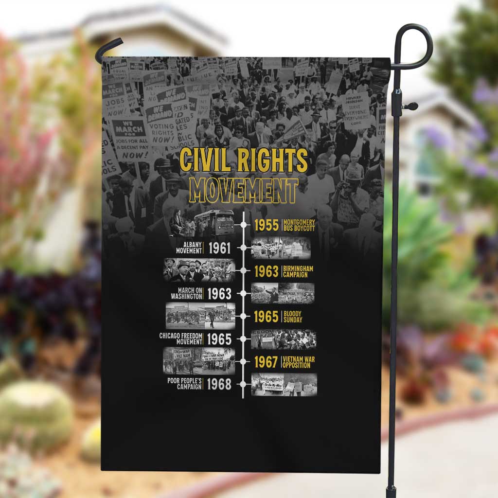 African-American History Month Garden Flag Civil Rights Movement LT15