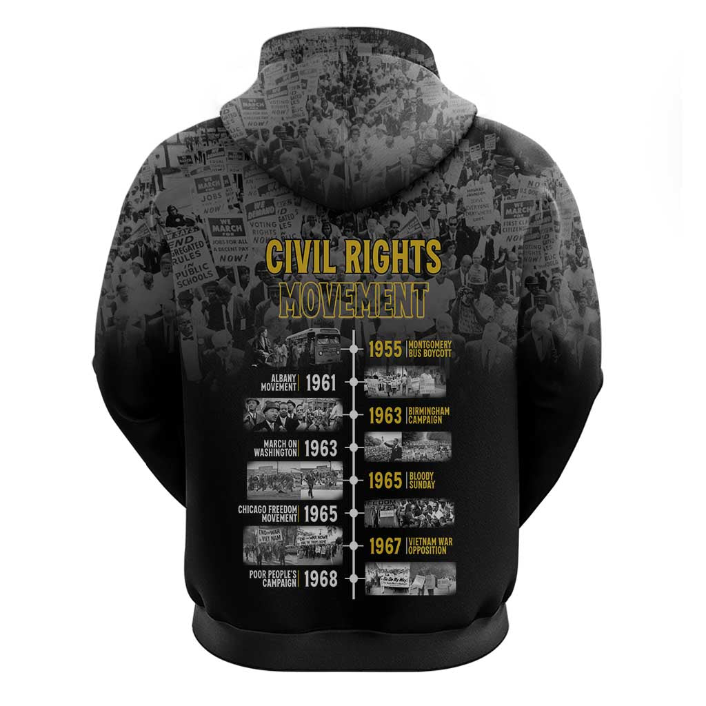 Black History Month Hoodie Civil Rights Movement LT15