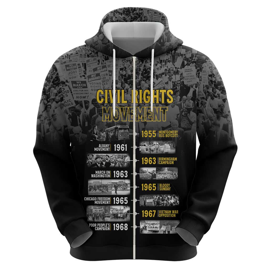 Black History Month Hoodie Civil Rights Movement LT15