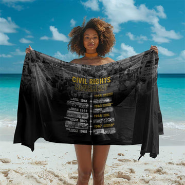African-American History Month Sarong Civil Rights Movement LT15