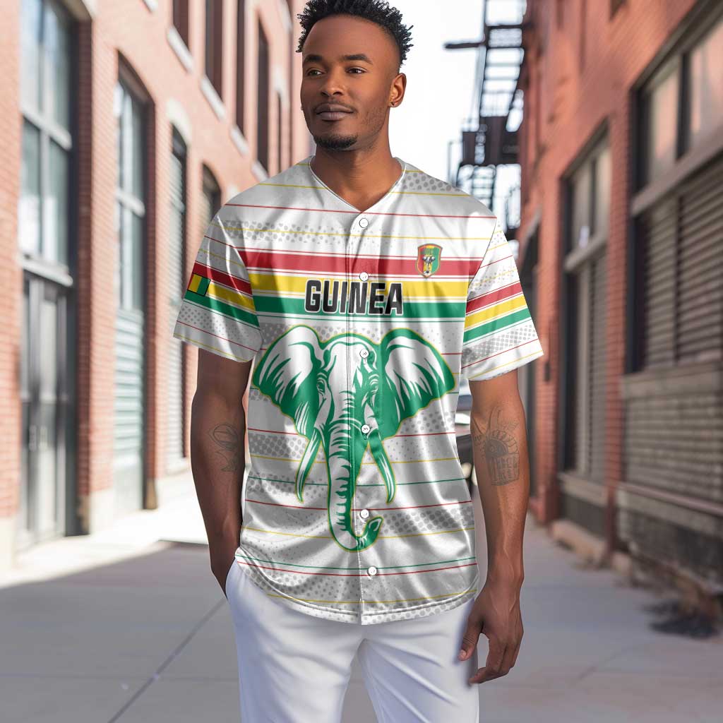 Custom Afro Guinee Football Baseball Jersey Go Syli National LT15