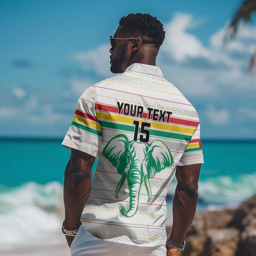 Custom Afro Guinee Football Hawaiian Shirt Go Syli National LT15