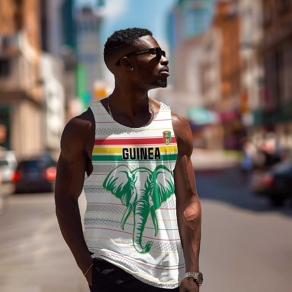 Custom Afro Guinee Football Men Tank Top Go Syli National LT15