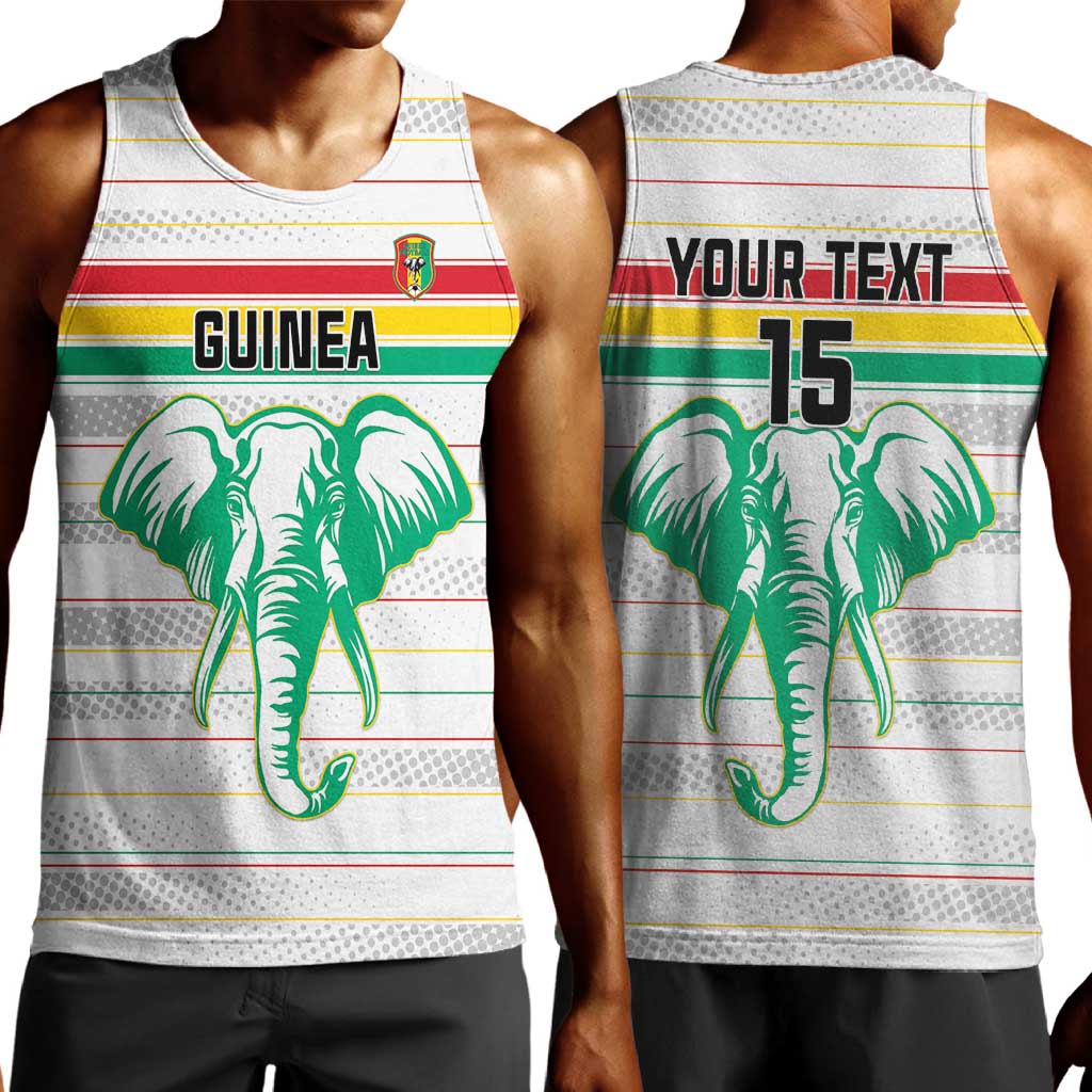 Custom Afro Guinee Football Men Tank Top Go Syli National LT15