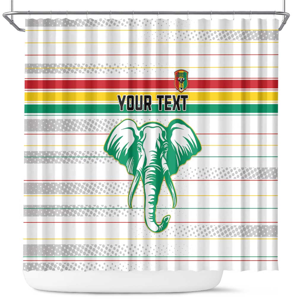 Custom Guinea Football Shower Curtain Go Champions LT15
